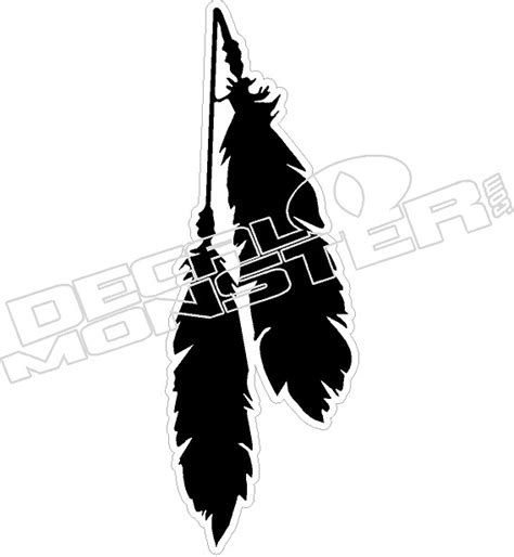 Feathers Native Decal