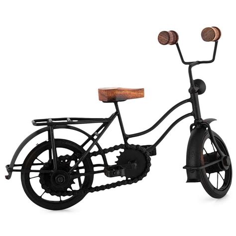 Magical, meaningful items you can't find anywhere else. Black Metal Decorative Bicycle Home Decor 30cm | Home Shoppe