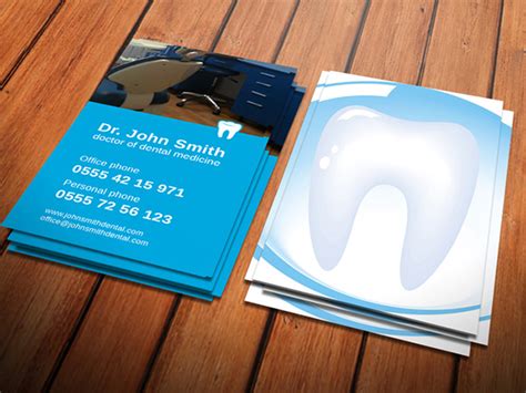 Dentist Business Card On Behance