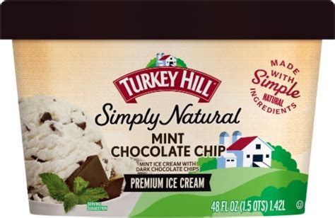 Turkey Hill Simply Natural Mint Chocolate Chip Ice Cream Fl Oz