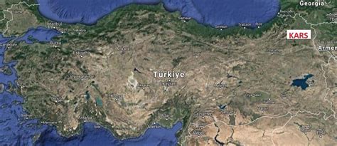 Kars Map In Turkey 13 Download Scientific Diagram