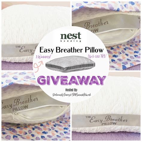 The pandemic has made me realized how resourceful we can be as a family and as a community.. Nest Bedding Easy Breather Pillow Giveaway! (2 Winners ...