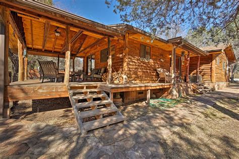 Prices vary throughout the year. Rustic Cabin w/Fire pit-Steps from E. Verde River! UPDATED ...