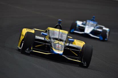 Indy Photo Op Causes Practice Crash Video Racing News