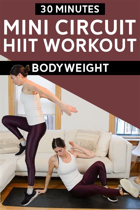 30 Min Full Body Hiit Workout Bodyweight Laptrinhx News