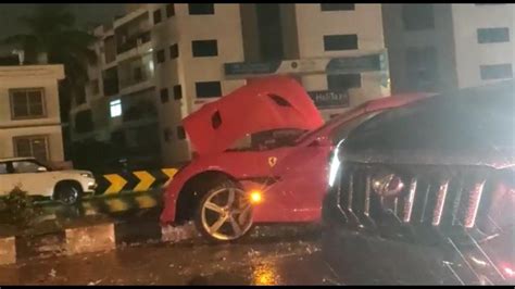 Ferrari Portofino Wrecked In Bangalore Save It Or Leave It Team Bhp