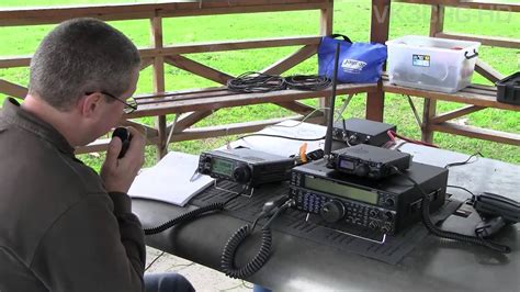Portable Hf Amateur Radio In The Park With Steve And Craig Vk3crg Youtube