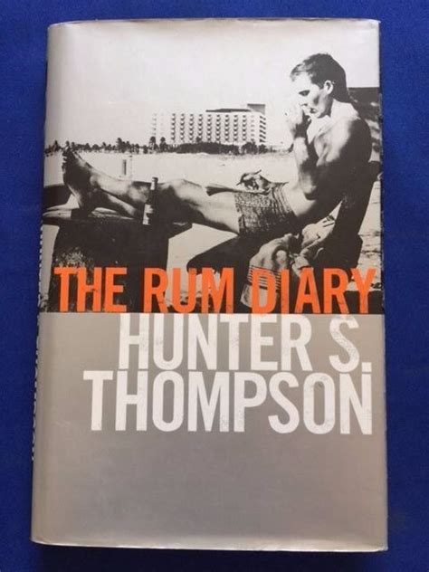 The Rum Diary First British Edition By Hunter S Thompson Ebay