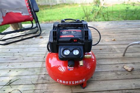 Craftsman Portable Pancake Air Compressor Review Live The North