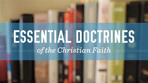Athey Creek Christian Fellowship Essential Doctrines