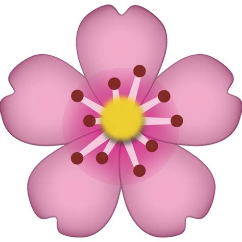 Flower Emoji Png Image Png Mart