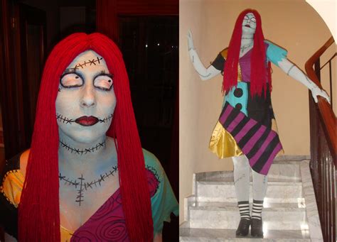 Pesadilla para racing con goles de. Disfraz realizado a mano, Sally Skellington, de Pesadilla ...