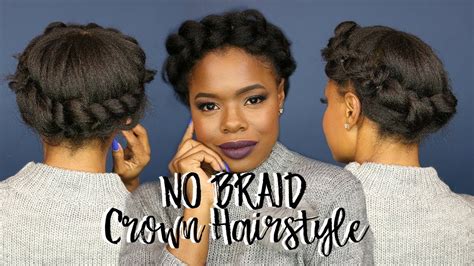 Braids for men are an exceptional way to express your personality and experiment with your hairstyle. No Braid Crown Hairstyle - YouTube