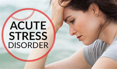 Acute Stress Disorder The Wellness Corner