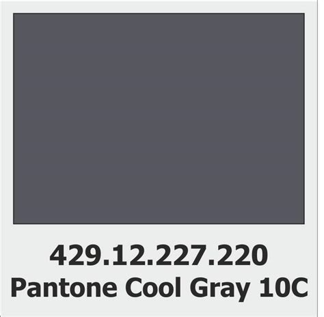 Covertec 42912227220 Pantone Cool Gray 10c Proplana