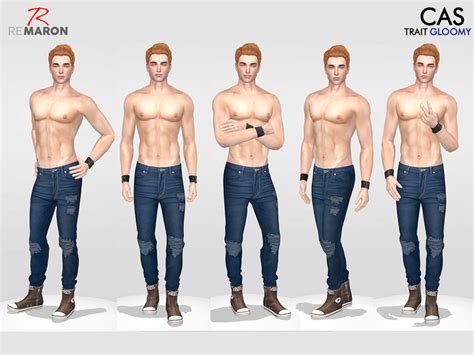 The Sims Resource Stand Pose For Men Cas Pose Set 2