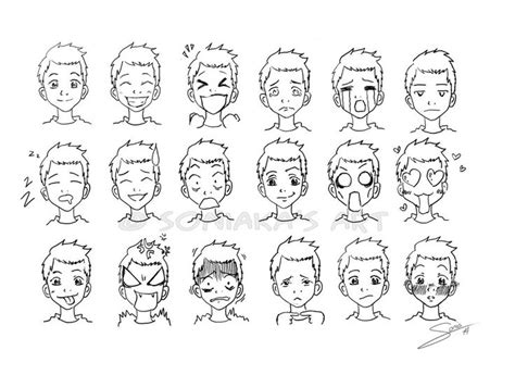 See more ideas about anime expressions, manga drawing tutorials, manga drawing. Manga facial expressions by Soniaka | Drawing expressions ...