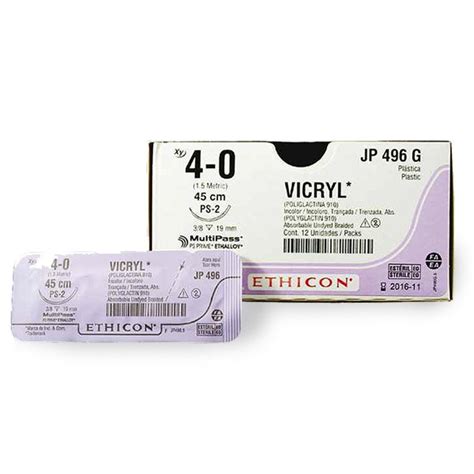 Vicryl 40 Ag Ps 2 Incoloro C12 Arkanum MÉxico