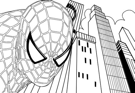 Spider Man Coloriage A Imprimer Gratuit