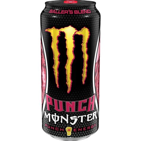 Punch Monster Ballers Blend 16 Oz Punch Energy Drink By Punch Monster