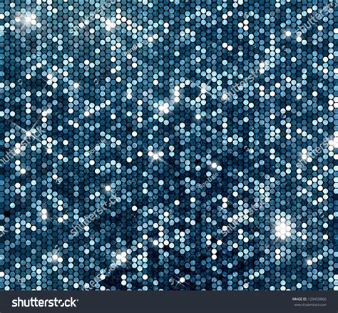 Silver Sparkle Glitter Background Glittering Sequins Stock Photo