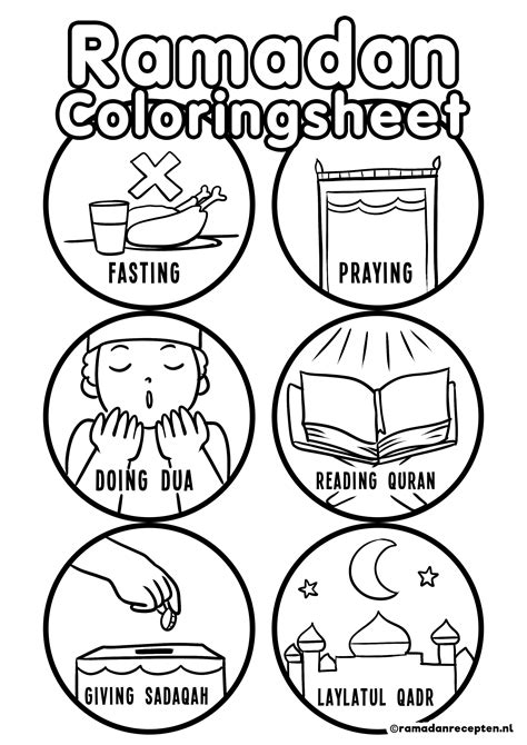Ramadan Coloring Pages For Kids Ramadan Activities Ramadan Crafts