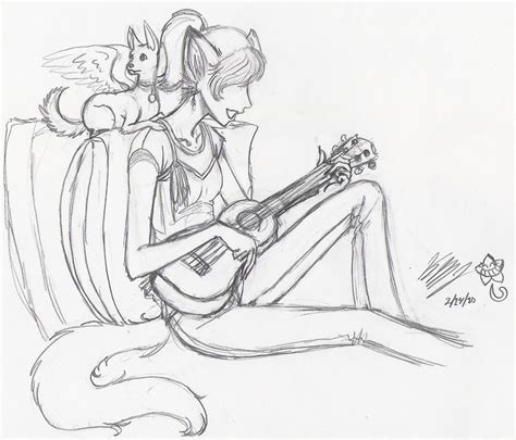 Ukulele Sketch By Radicalfred On Deviantart