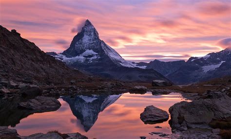 Matterhorn Switzerland Weltreise Reiseideen See