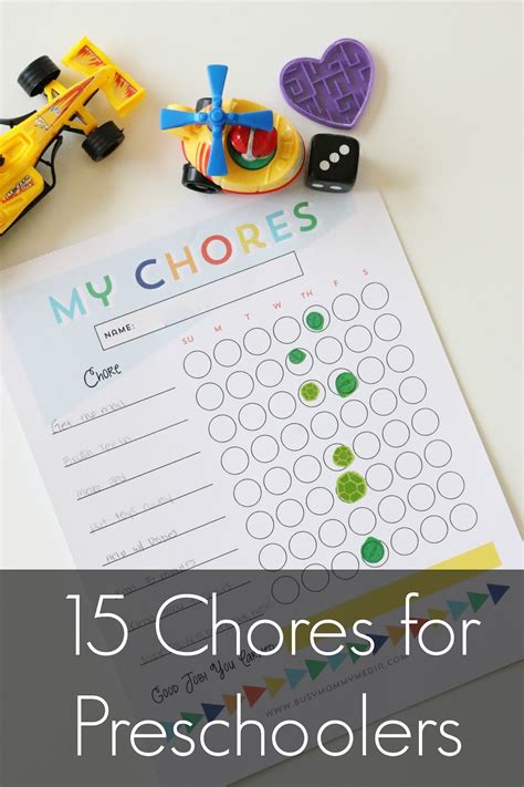 15 Chores For Preschoolers The Happy Flammily