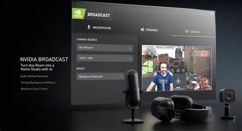 NVIDIA Broadcast App Is A Simple Toolset For Streamers Engadget