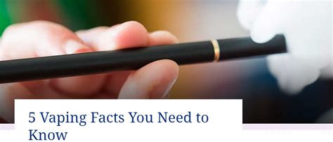 Johns Hopkins 5 Vaping Facts You Need To Know ~ 🚭無菸 無檳好校園