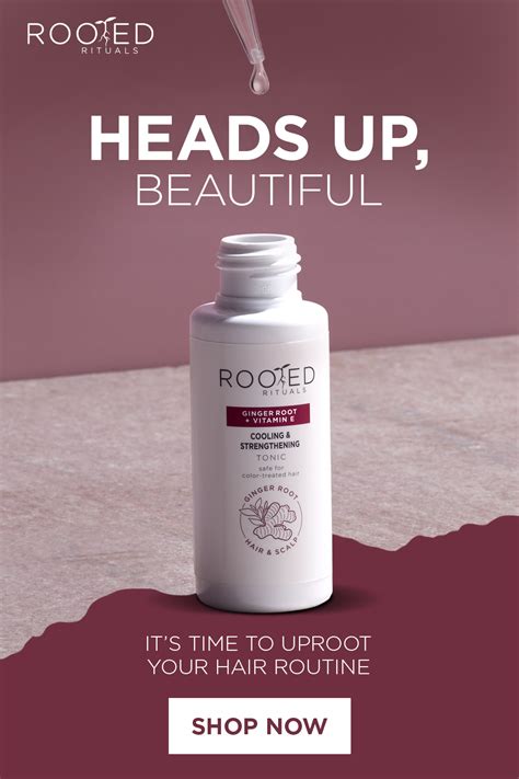 Say Hello To Rooted Rituals Cooling Strengthening Tonic With Daily