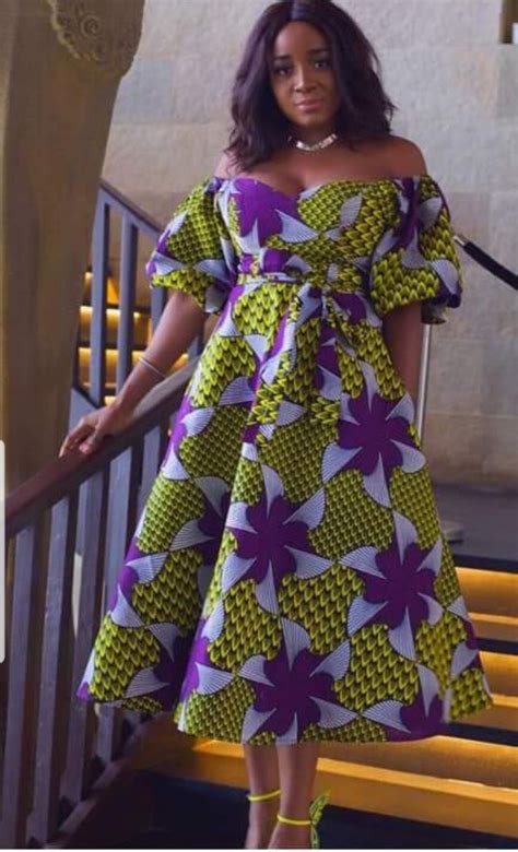 Pin By Aminata Ndao On Wax Tendance African Print Dresses African