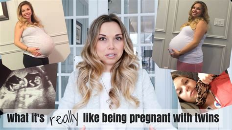 My Twin Pregnancy Story From Pregnancy Test To Third Trimester Nesting Story Youtube