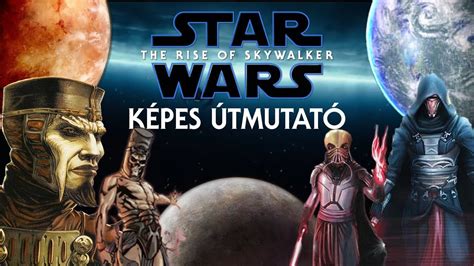 Minden Old Republic Utalás A Skywalker Kora Képes útmutatóban Youtube