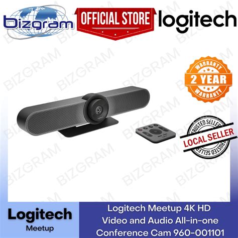 Logitech Meetup 4k Hd Video And Audio All In One Conference Cam 960