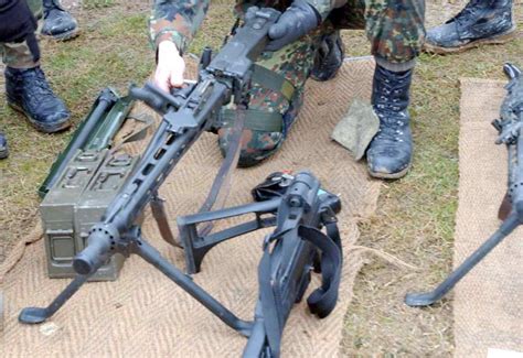 Rheinmetall Mg3 Maschinengewehr Modell 3 General Purpose Machine Gun Gpmg