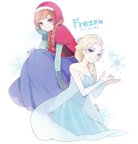 Safebooru 2girls Anna Frozen Bare Shoulders Blonde Hair Blue Eyes Braid Dress Elsa Frozen