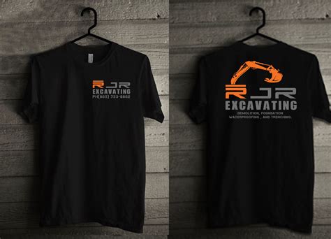 Serious Professional Construction T Shirt Design For A Company By