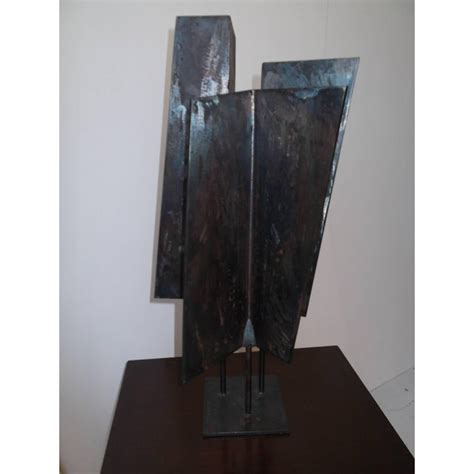 1963 Abstract Welded Steel Triad I Sculpture By J Jay Mcvicker Chairish
