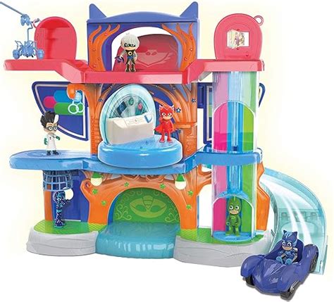 Pj Masks Deluxe Headquarters Playset Just Play Uk Toys And Games