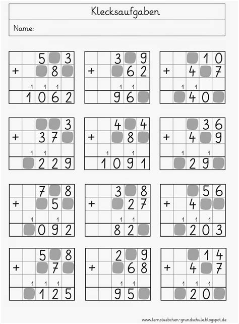 Kinder müssen zahlenbindungen zu 100 hinzufügen, es kann dann sauber gewischt und wiederverwendet werden. Klecksaufgaben | Mathe unterrichten, Mathematik lernen, Mathematik 4. klasse