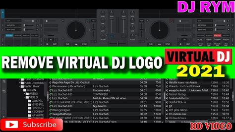 How To Remove Virtual Dj Logo Virtual Dj Showcase V Virtual Dj Tutorials Youtube