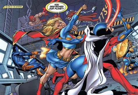 Supergirl Takes On A Fellow Kryptonian Supergirl Comics Superhero