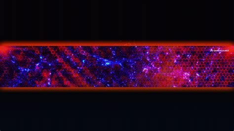 2048x1152 Redblue Space Banner Template No Text Download Youtube