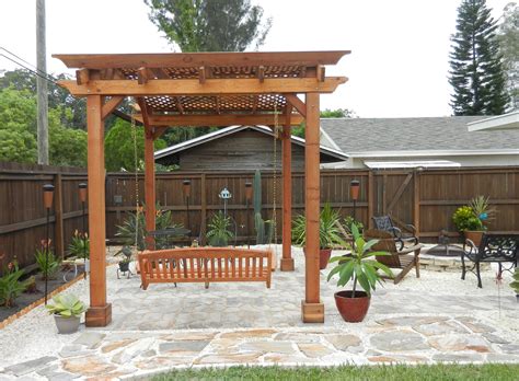 Invest in our durable thick timber designs. Arched Pergola Kits: Redwood Arched Garden Pergolas