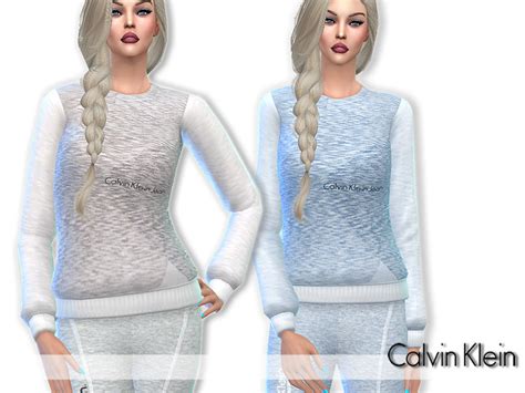 Sims 4 Ccs The Best Calvin Klein Sleepwear Set By Pinkzombiecupcake