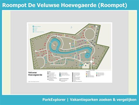 Plattegrond Van Roompot De Veluwse Hoevegaerde Parkexplorer