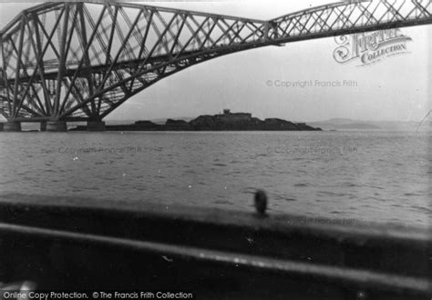 Photo Of Forth Bridge Inchgarvie Fort 1953 Francis Frith