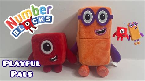 Numberblocks 1 And 2 Playful Pals Unboxing And Review 🥰🥰 Youtube